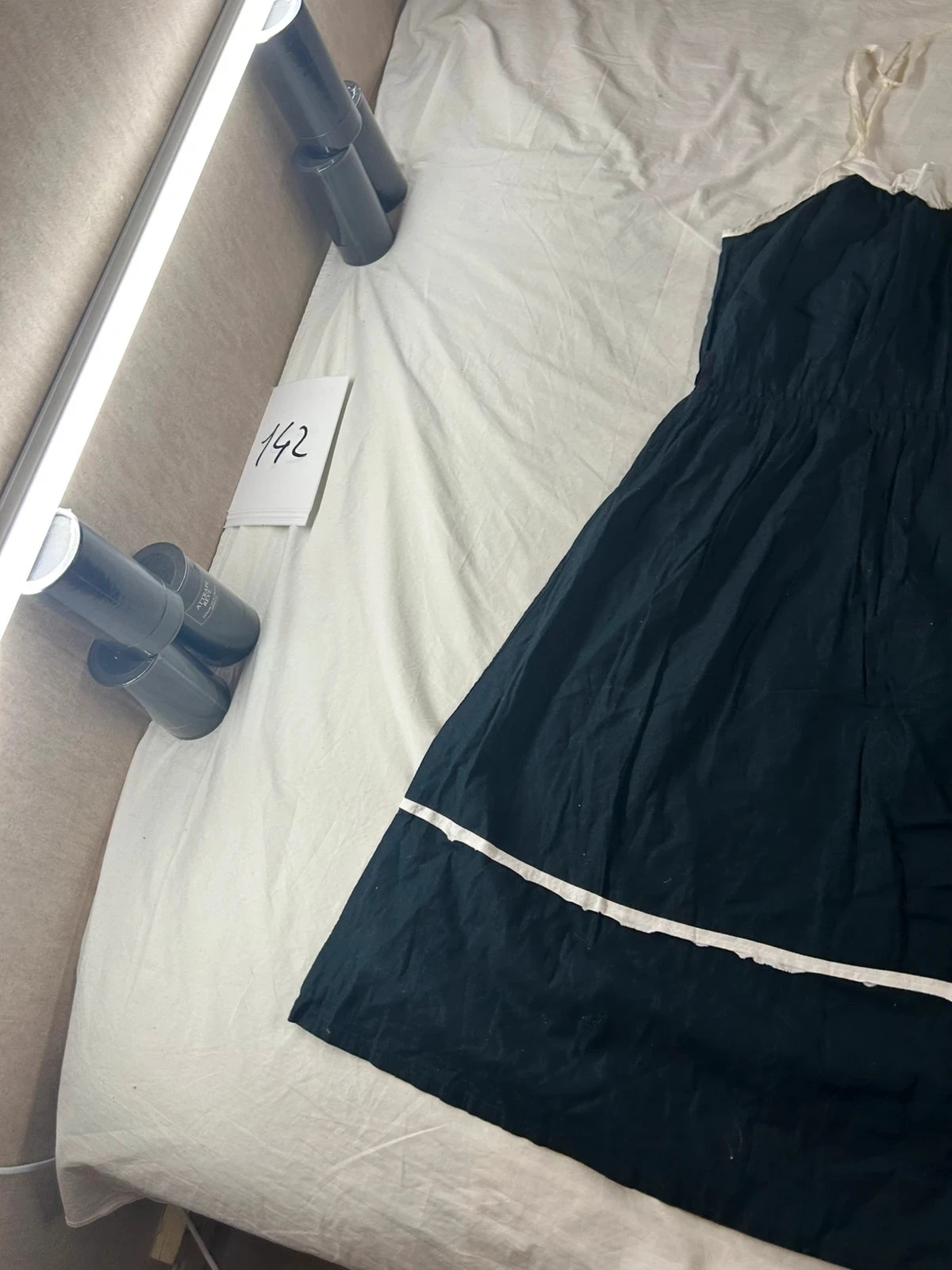 Vintage retro y2k style black summer dress – photo 3